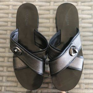 Coach Leather Sandals